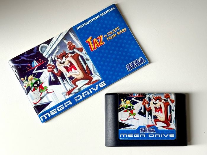 Taz in Escape from Mars for Sega Mega Drive - Boxed