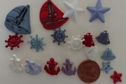 Sailing/ Boat Button Pack