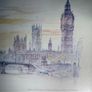 Complete Set of 4 Framed London Prints by Michael Starkey Image 10