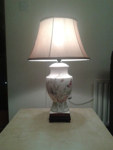 Tara Pottery Lamp - As New