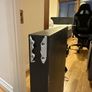 Large Malm desk with pull out slider Image 7