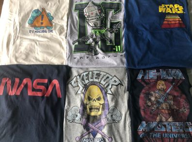 Star Wars & Ghostbusters T-Shirts (Brand New)