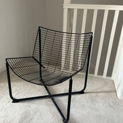 Ikea skabolda armchair - black