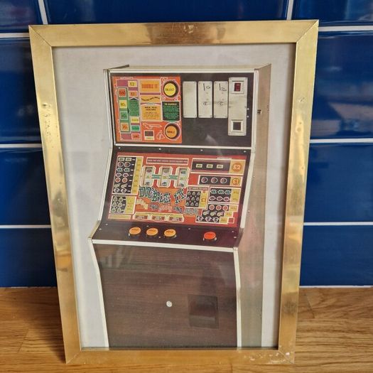 Retro Framed Arcade Prints/Posters - x 5
