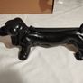 Cast Iron Vintage Black Dachshund, Shoe scraper Image 7