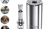 7 to 19mm Magic Socket Multi Purpose Wrench Extension Rod Electric Hand Drill Screw Tool Set
