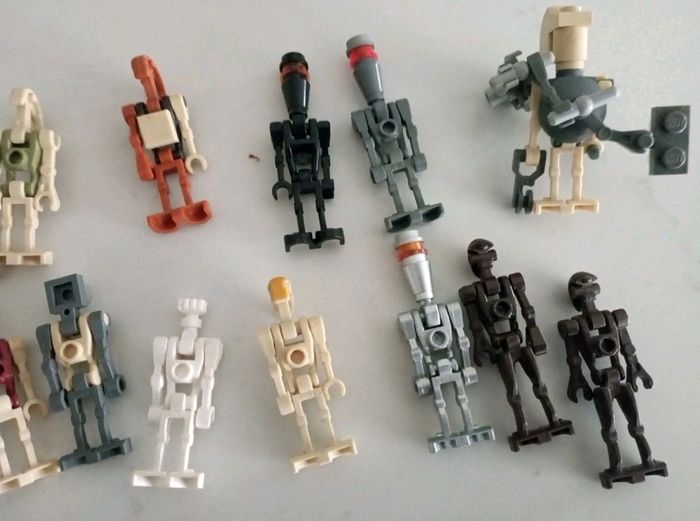 Lego star wars minifigure droid bundle