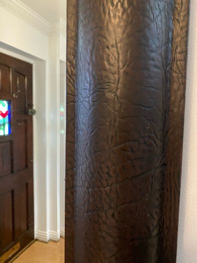 Leather Mirror