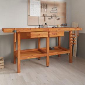Workbench with Drawers and Vices 192x62x83 cm