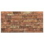 3D Wall Panels with Brown Brick Design 10 pcs EPS Image 5