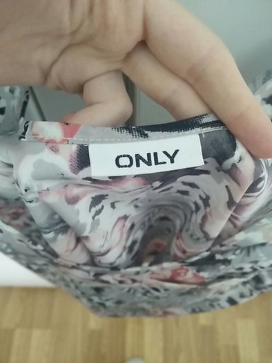 Only Pink Floral and Grey top