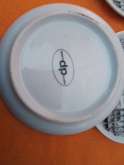 Six Winterling China Coasters/Nibbles Dishes