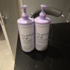 Olaplex No 4P & No 5P Blonde enhancer shampoo & conditioner