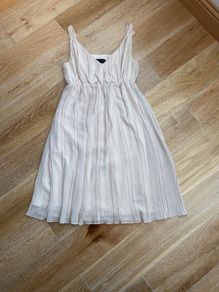 Ladies Savida Cream Empire Style Dress Size 10
