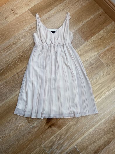 Ladies Savida Cream Empire Style Dress Size 10