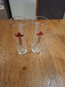 Canadian Molson Pint Glasses