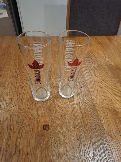 Canadian Molson Pint Glasses