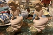 Set two matching figures free postage