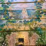 original hand painted wooden chest Image 9
