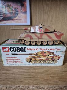 Corgi King Tiger tank