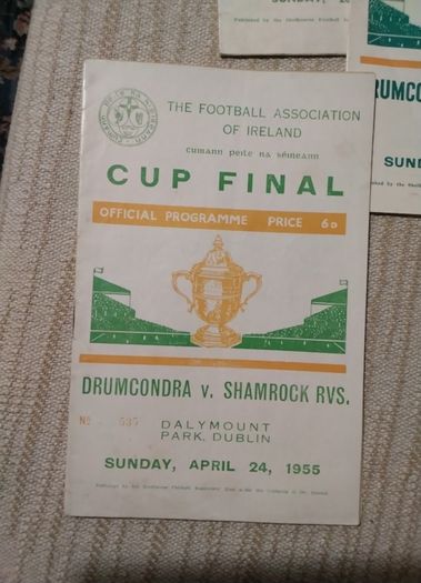 Soccer Programmes  Fai Cup Finals