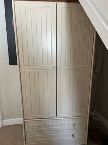 wardrobe and chest of drawers