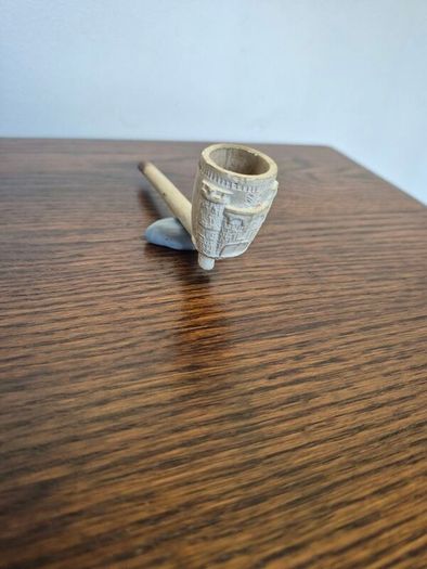 Antique Victorian/Edwardian Pipes Set - 19th Century Folk Art & Clay Displays Unsmoked Dead Stock