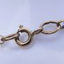 Vintage 9 Ct Yellow Gold 375 Belcher Link Chain Necklace 20" Long 6,30g Image 8
