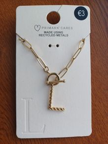 New "L" Necklace