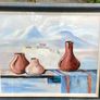 painting by A Wilson vintage pots Image 2
