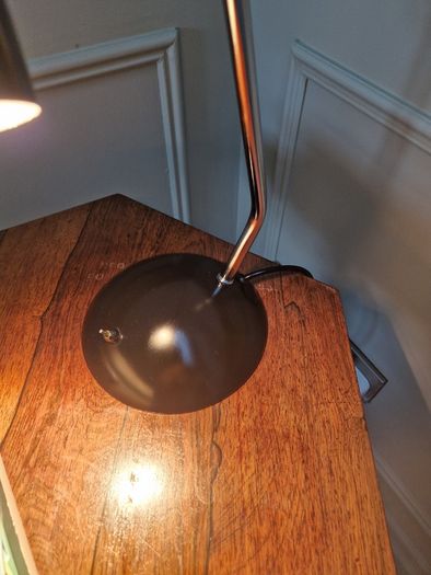 Vintage desk lamp, Sey Lumiere Hestia 1990,  Retro design bedside desk lamp.