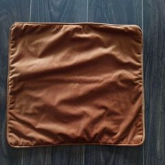 Primark Home Velvet Cushion Cover Terracotta Brown s. 43x43cm