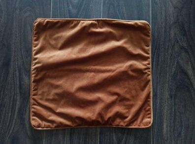 Primark Home Velvet Cushion Cover Terracotta Brown s. 43x43cm