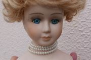 Vintage Hand Painted Porcelain Doll Head