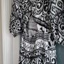 F&F Monochrome Aztec Summer Dress Sz 16UK Image 7