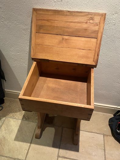 Vintage school desk