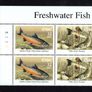 2001 Ireland Freshwater Fish (Perch, Arctic Charr, Pike & Bream) Commemorative Stamp Plate 1A1A1A1A (3 Blocks) Mint Never Hinged (MNH) Image 4
