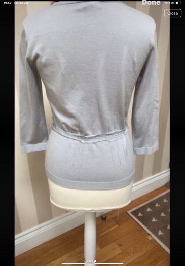 cardigan Bnwt monsoon cardigan size 12 grey with tie belt