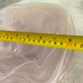 Excellent light pink Vidrios San Miguel Glass Bowl Hand made in Spain Recycled Glass Image 2