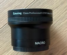 0.25x wide angle adapter - 52mm