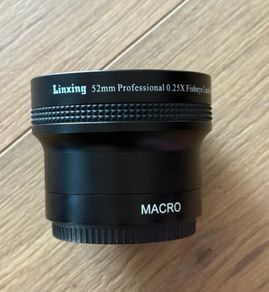 0.25x wide angle adapter - 52mm