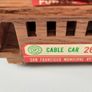 Vintage Souvenir Wooden San Francisco Cable Car Image 7