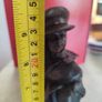 Genesis bronze statue of a boy in man's uniform In perfect condition. Image 5