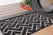 NEW SALE | Indoor Door Mats, 50 x 80 cm door mat non slip backing, Dirt Trapper Mat Absorbent Non-Slip Doormat for Entrance, Inside, Kitchen, Front Back Door, Pets and Garden