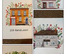 Custom Home Watercolour Painting