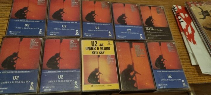 U2 Cassette Tapes for sale