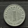 German third reich stamps and coin, 1 pfennig. Image 3