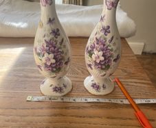 Aynsley Wild Violets Vases