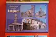 3 vintage John Hinde postcards, Longford