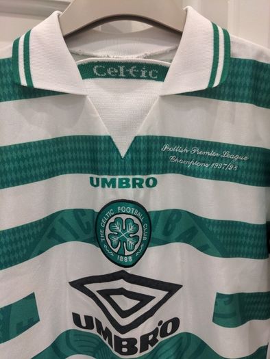UMBRO Celtic football club - Scottish Premier League Championship 1997/98